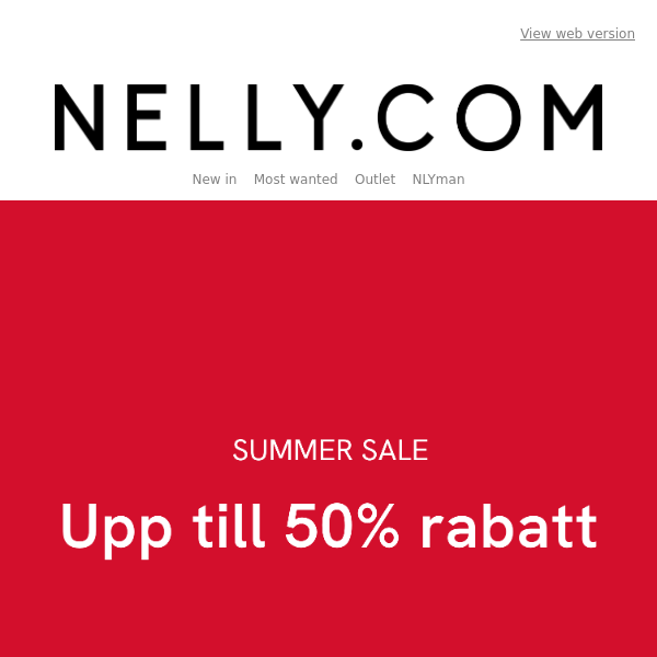 Rean startar NU – upp till 50% off 🚀 - Nelly