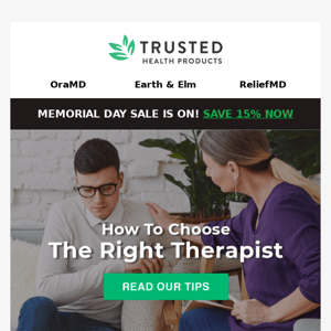 How to find the right therapist