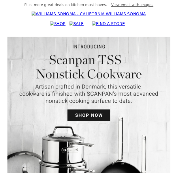 Introducing: Scanpan TSS+ Nonstick Cookware