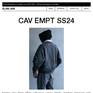 Cav Empt SS24 Graphic T Shirts Slam Jam