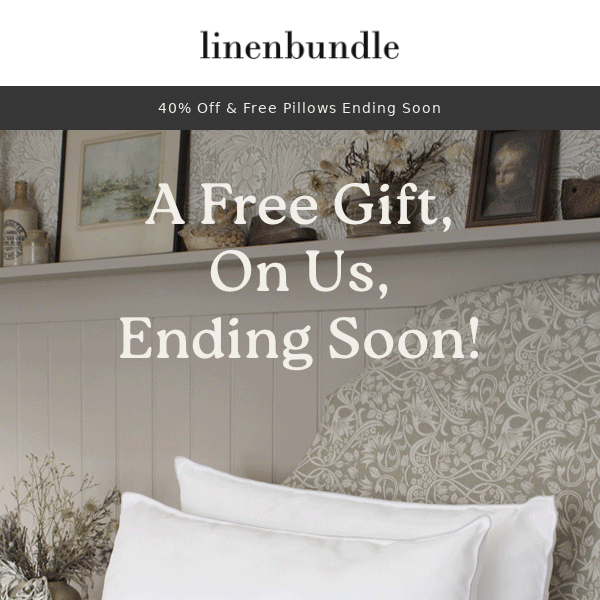 A Free Gift On Us, Ending Soon!