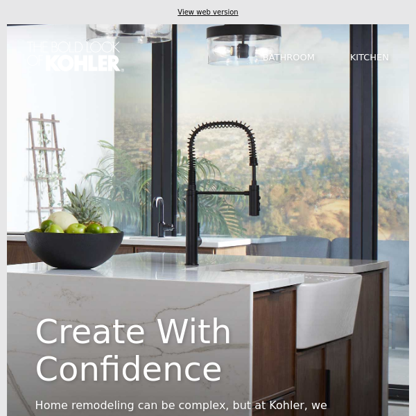 Plan and Design Seamlessly With Kohler