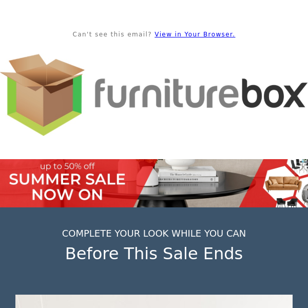 Furniturebox favourites, on sale just for you