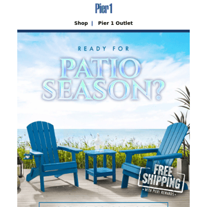 Ready for patio season? (24 hour SALE!)