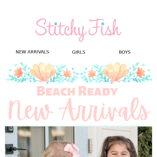 New Arrivals From The Seashore!