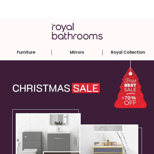 Last Chance: Christmas Sale Ending Soon– Royal Bathrooms