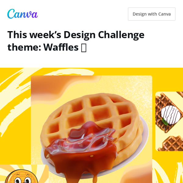 Waffle you design this week? 🧇