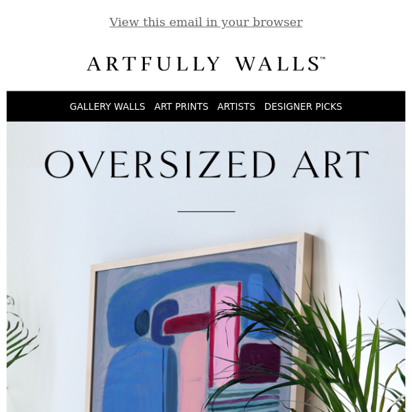 Oversized Art