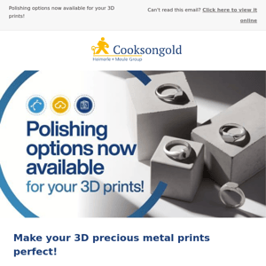 Get your 3D prints polished