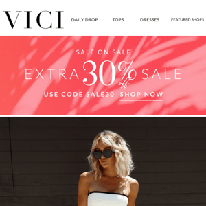 Monochrome Chic + Extra 30% Off Sale