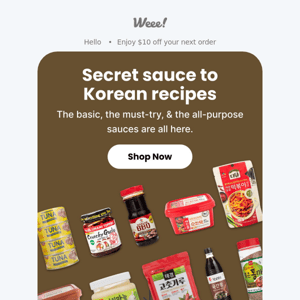 Sauces to kick-start Korean home cooking