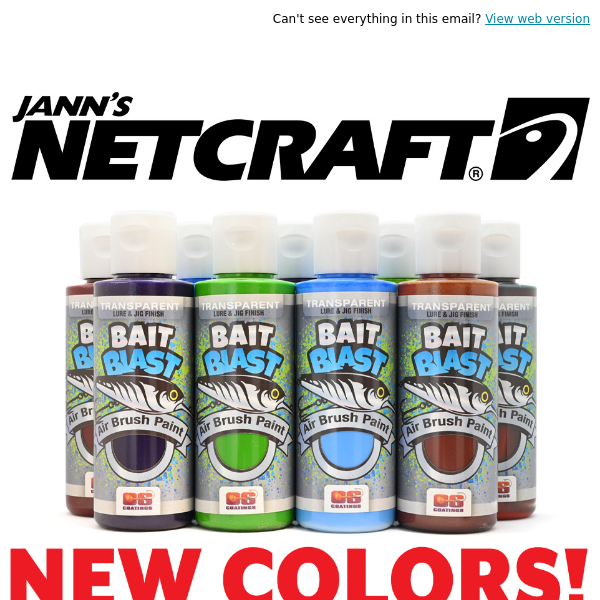 NEW Bait Blast Colors!