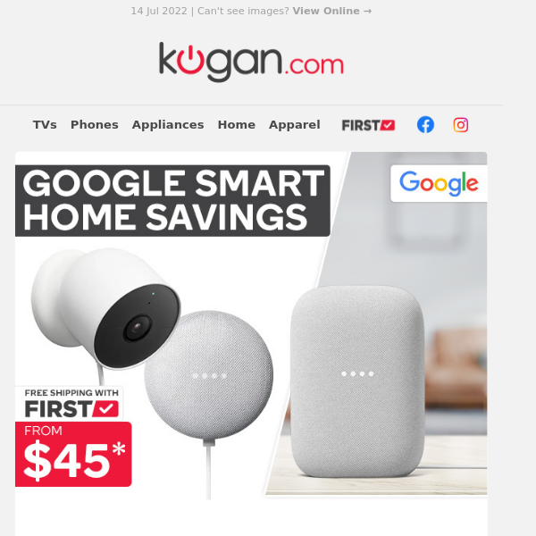 Create a Google Smart Home from $45*