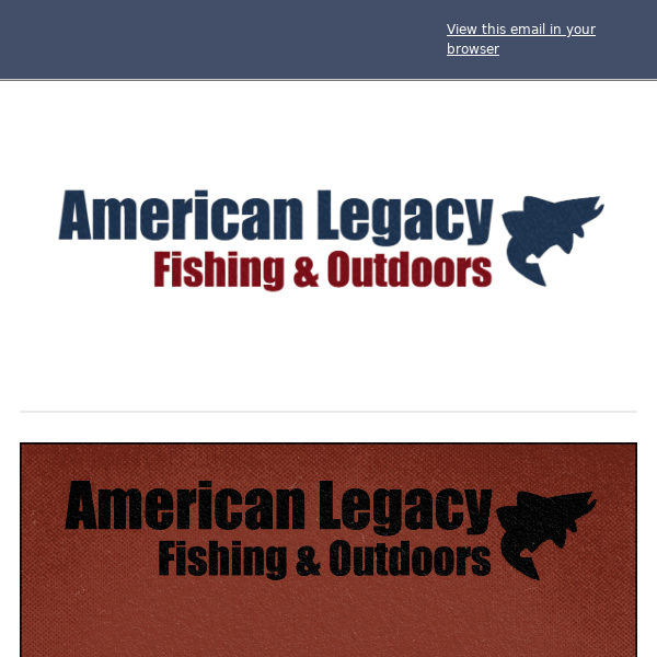 25% Off Used Gear Ending TONIGHT! - American Legacy Fishing Co