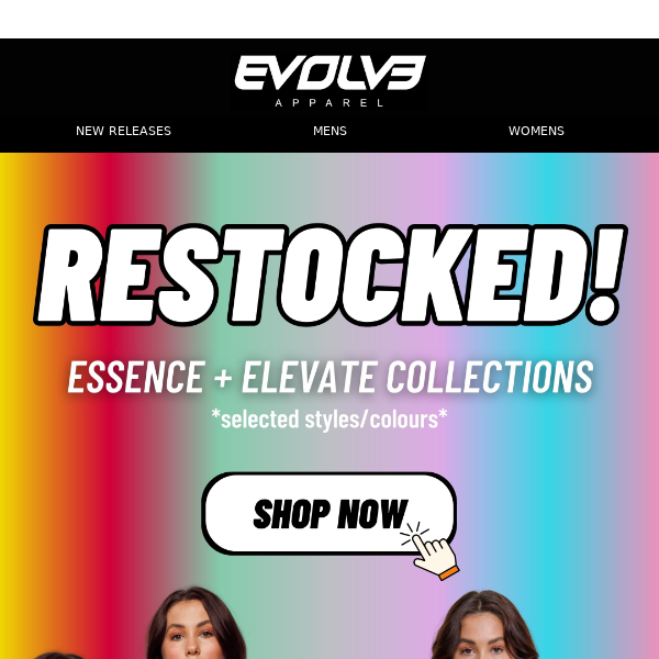 Essence + Elevate Collections are RESTOCKED!!