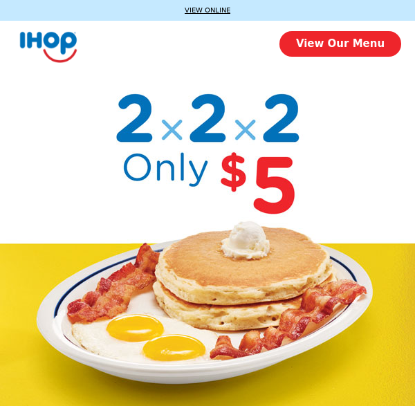 You Can Get All-You-Can-Eat Pancakes for $5 at IHOP This Month