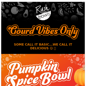 OH MY GOURD... IT'S BACK!