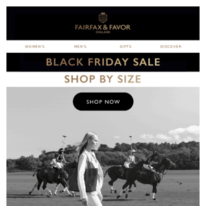 Black Friday | Shop by size