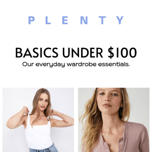 basics under $100