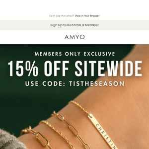 Members Only - 15% OFF Best Bracelet Gifts 🎁