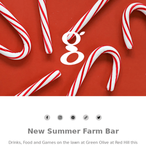 New Summer Farm Bar 🍹