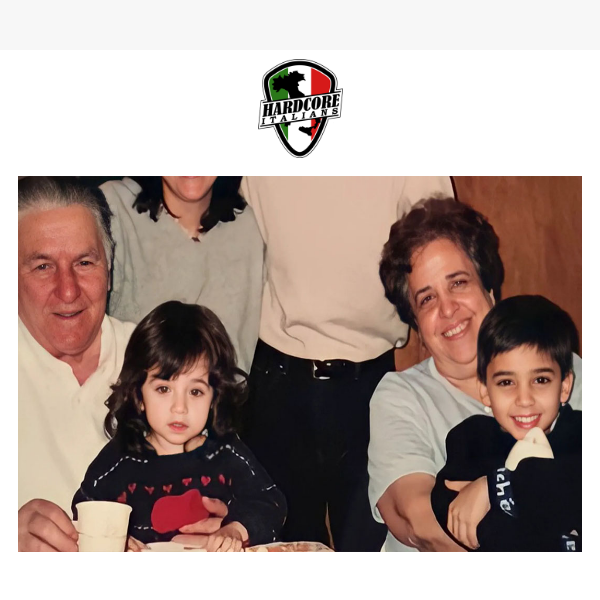 Celebrating National Grandparents Day with 15% Off: A Message from Hardcore Italians