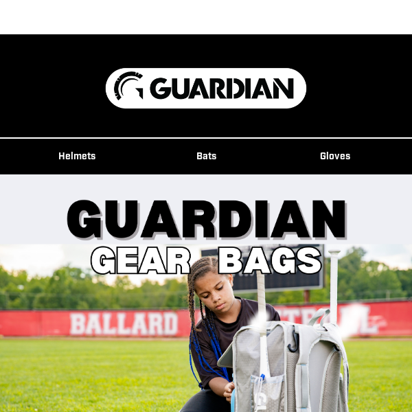 Guardian Bags for comfort, style, and storage!