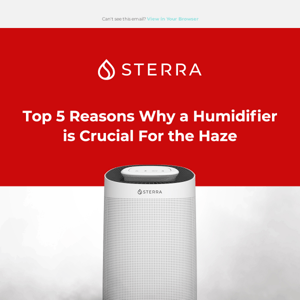 Fact: Dehumidifiers CAN combat Haze💨