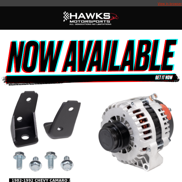 See What's New At Hawks Motorsports - August 4