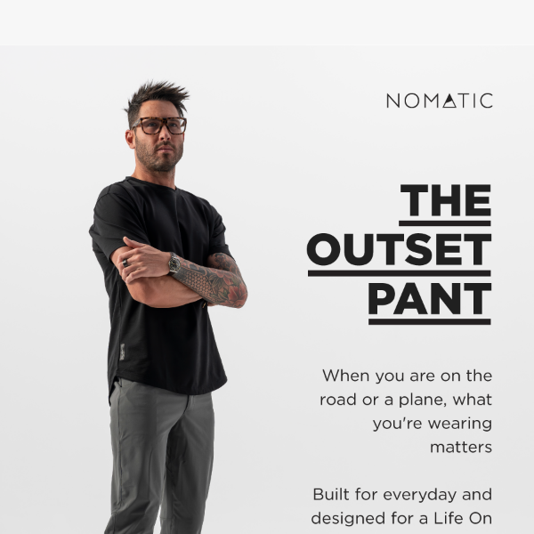 Outset Pants: Built For Everyday, Optimized For Travel