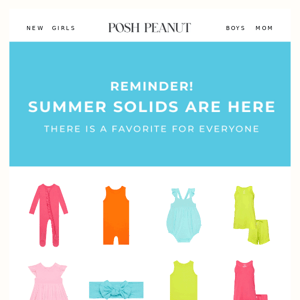 Did You See Our Summer Solids? 👀