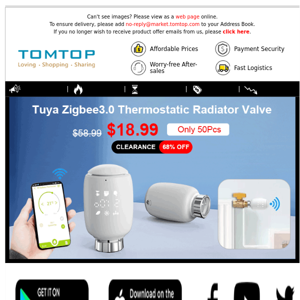 [Only 50Pcs] Tuya Thermostatic Radiator Valve Up To 68% Off Clearance! Snap Now>>>