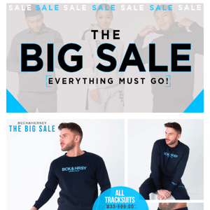 THE BIG TRACKSUIT SALE!!! 🔥