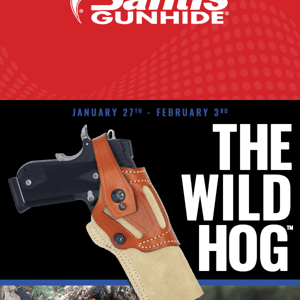 Don't Miss 20% Off The Wild Hog™. Open Now To Get Your Code.