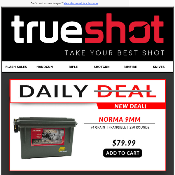 Start Your Week with Ammo Savings and Shooting Thrills!