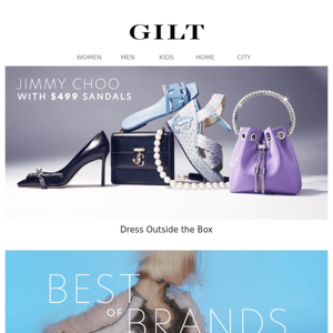 Jimmy Choo With $499 Sandals | 48-Hour Special Prices on Best of Brands