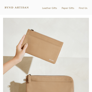 New Leather Folio, Effortless Style