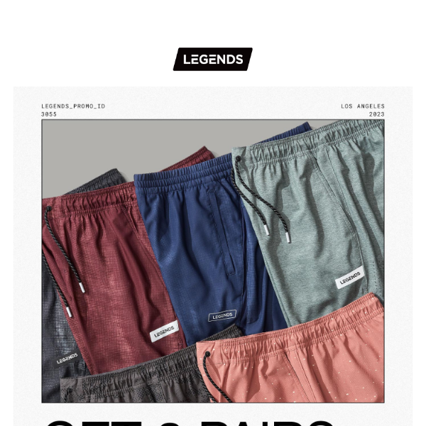 It's BACK | Any 2 Shorts for $80