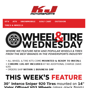 Wheels and Tires Perfect for Any Terrain - It's Wheel & Tire Wednesday!