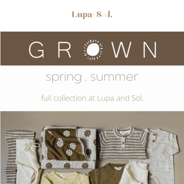 Grown ss22 Collection