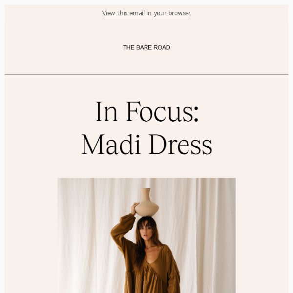 In Focus: Madi Dress 🕊️