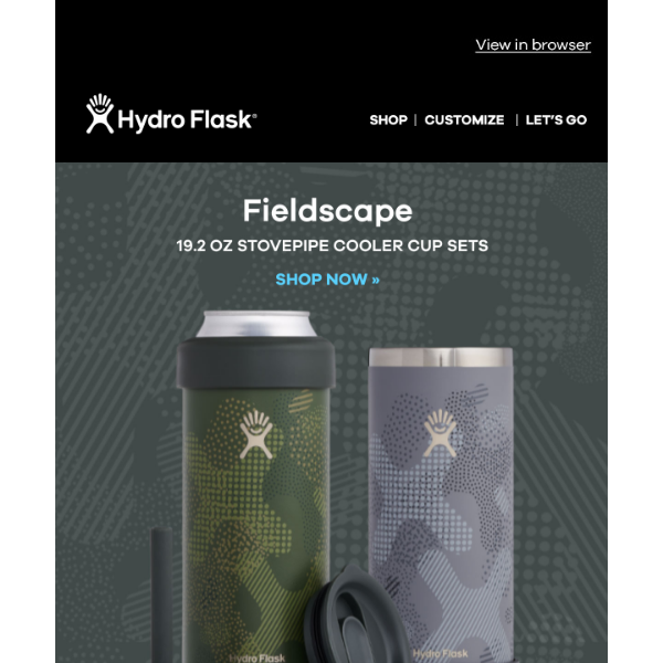 Fieldscape Cooler Cup Set - Juniper