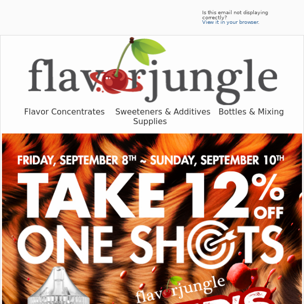 NEW ONE SHOT & SAVINGS at FlavorJungle.com