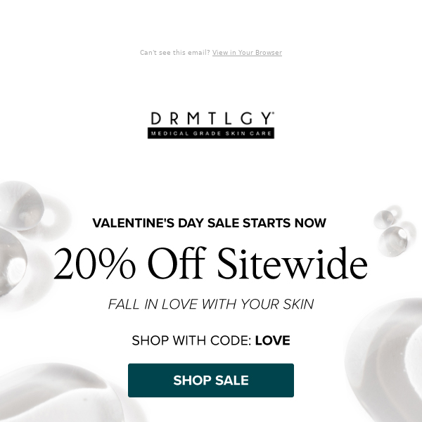 The Valentine's Day Sale Has Begun💘