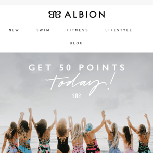 Albion Rewards: Sign Up Today + Save Tomorrow! 🤩