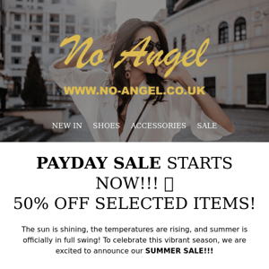 HUGE PAYDAY SALE STARTS NOW!!! 💓