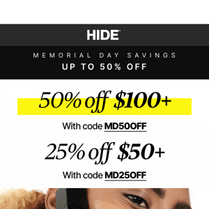 Use MD50OFF for 50% OFF