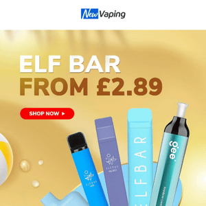 Elf Bar from £2.89! GeekVape Clearance: £35.99 Aegis X Kit, £19.99 Aegis Solo Kit, £15.99 Zeus X Mesh RTA! £6.99 Keep it 100 Shortfill 100ml