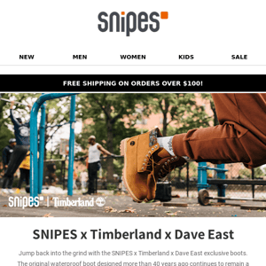 SNIPES x Timberland Is Now Live