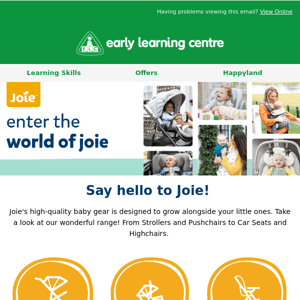 Welcoming Joie to the Early Learning Centre 🥰